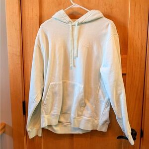 Nike Pastel light mint green color Pullover Hoodie size large